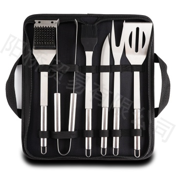 Stainless Steel BBQ Tools Set with Oxford Cloth Bag and Combination Clip