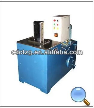 Semi-automatic paint bucket can body expanding machine