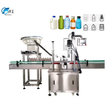 HL-XG04 Automatic Pet Bottle Capping Machine with Cap Vibratory Feeder