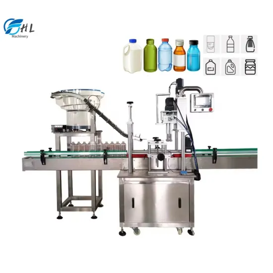 HL-XG04 Automatic Pet Bottle Capping Machine with Cap Vibratory Feeder