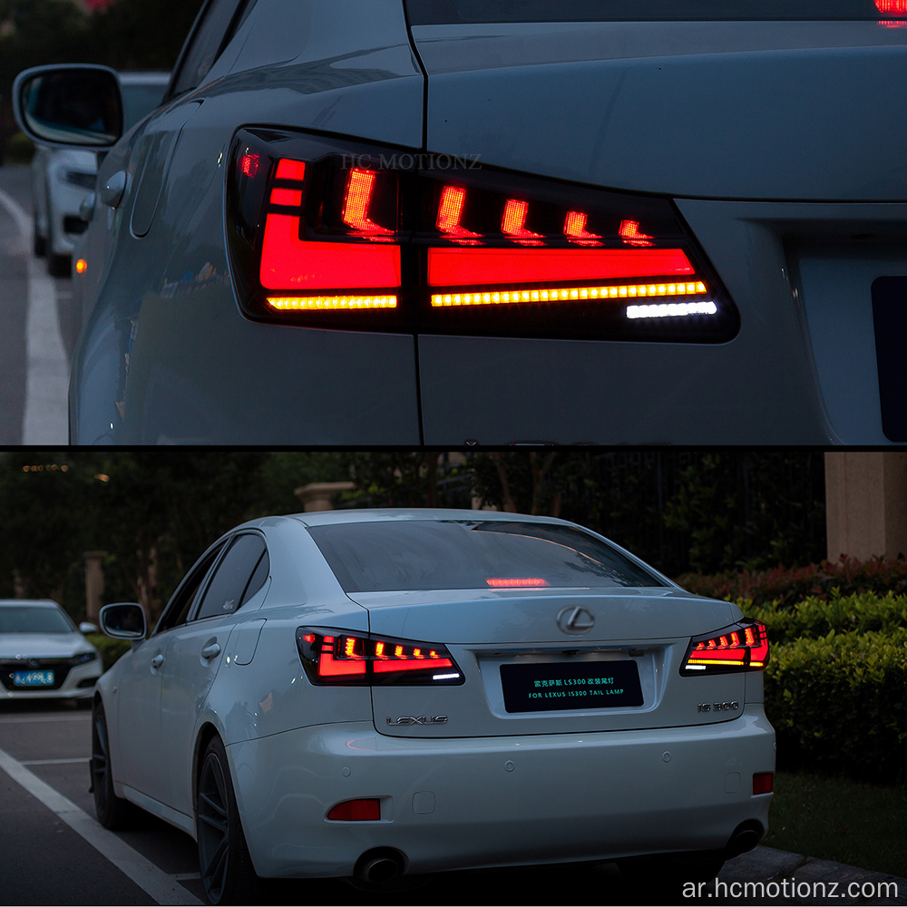 HCMOTIONZ LED TAIL LIGHT LEXUS IS250 IS350 ISF 2006-2012