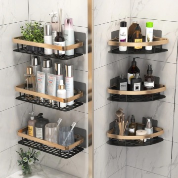 Hochwertiger Hänge aus Edelstahl Chromdusche Caddy mit Shampoo-Regal