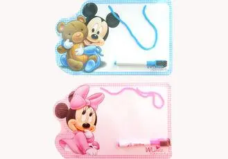 OEM Mickey mouse tablet with marker pen Custom Sticky Notes