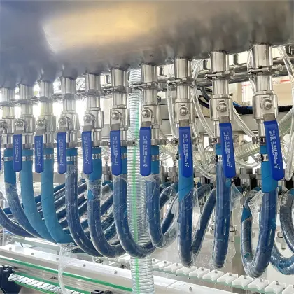 Wine bottle filler edible oil liquor liquid sauce filling machine automatic