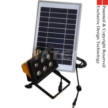 2013 New Solar Power Led Light 6w Rechargeable Li-ion High Quality 