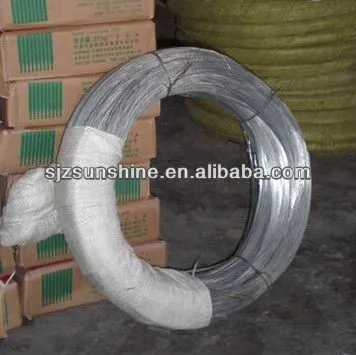 low price electro galvanized iron wire factory