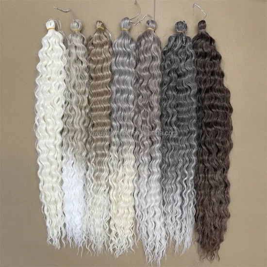 Vivian's Hot Selling 22-inch and 30-inch 100g 30-strand Ariel Curls: Premium Synthetic Braid Hair