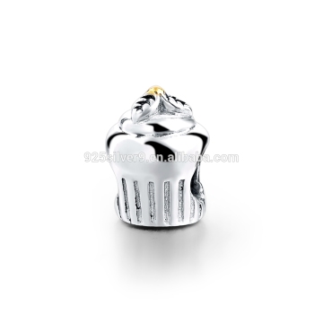 Plating gold unique designs fine silver beaded with pendant