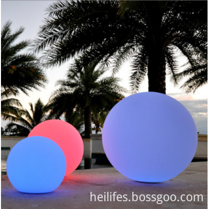 Color Changing Rechargeable LED Ball Light 