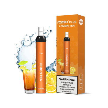 Romio Plus 일회용 포드 ECIG 새로운 딸기 맛