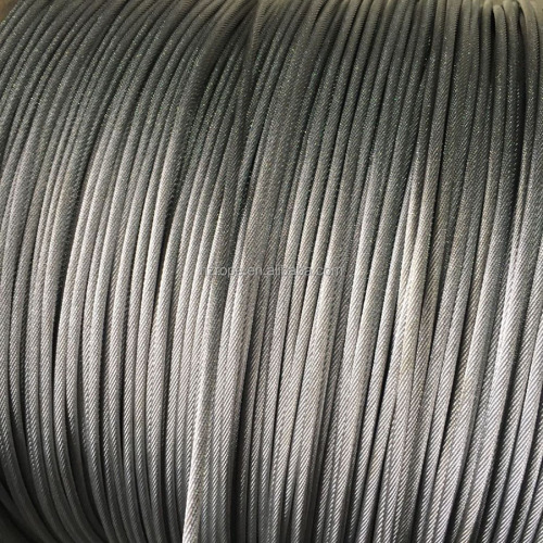 1X19 stainless steel wire rope 6mm 304