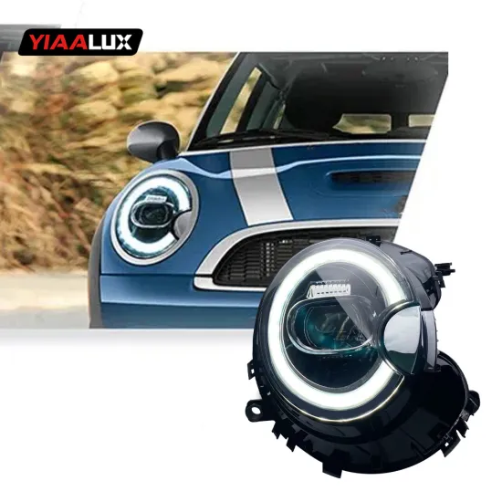 LED Lens Halo Angel Eyes Modification Light Assembly for Mini R56 Headlight
