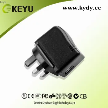KEYU Power supply 5v 1a usb wall charger