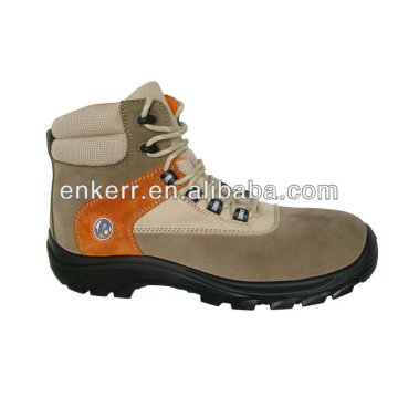 PU sole nubuck leather safety shoes,nubuck leather sports shoes