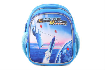 2014 fashionable elastic and durable side strap backpacks for kids