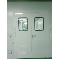 Laboratory stainless steel airtight clean door double door