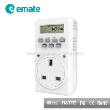 GB Plug Timer Countdown Socket Automatically on off - R