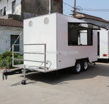 Popular using mobile food cart superb quality mobile ice cream vending cart trailer for sale