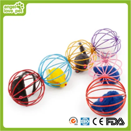 Mouse in Cage Pet Toys Cat Products