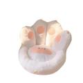 Cute white pink cat claws tatami sofa decoration