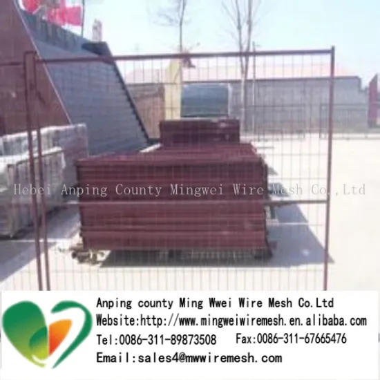 temp fence panels/ welded temporary fence panels