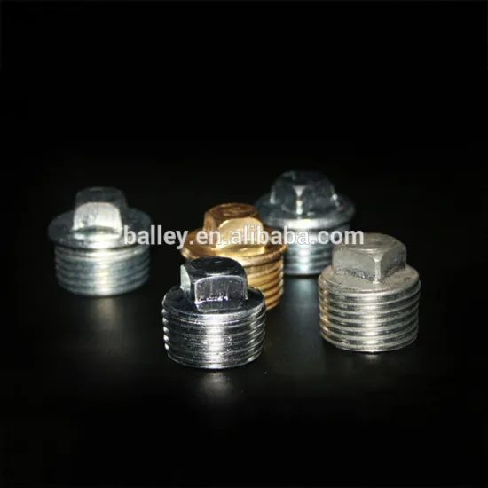 hex head pipe plug/straight thread plugs