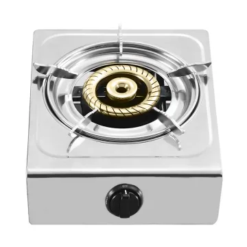 Home Kitchen High Quality Cooking Stainless Steel Cooktop 1 Burner Gas Cooker Stove