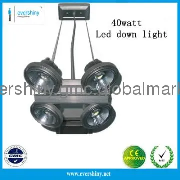 Low power comsumption 40w Indoor led down light with CE&RoHs