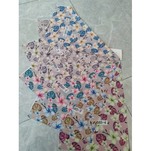 Breathable 100% Polyester Digital Printed Peach Skin Fabrics