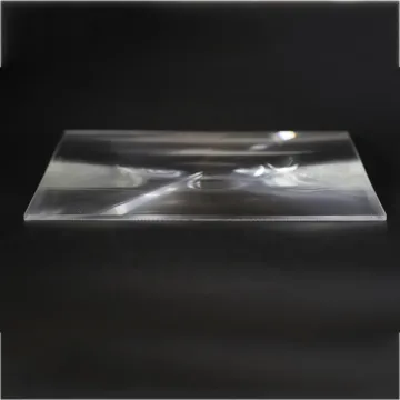 High Transmittance PMMA Fresnel Lens 400x300mm Focal Length 510mm