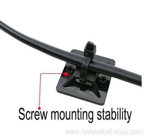 Strong Adhesive Cable Tie Mounts Wire Tie