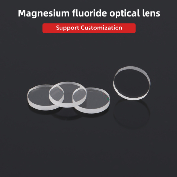 6.5mm diameter Magnesium Fluoride window lens
