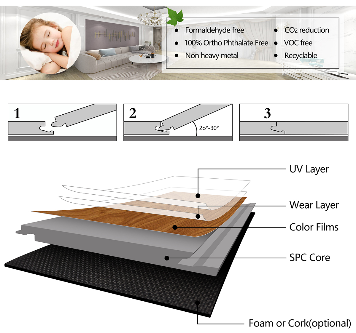 Lvt / Spc / Wpc 스톤 디자인 Pvc 판자 Spc 클릭 바닥재, Bossgoo.com의 고품질 Lvt / Spc ...