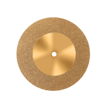 High-Quality Golden Emery Saw Blade for Jade Cutting and Seam Cleaning