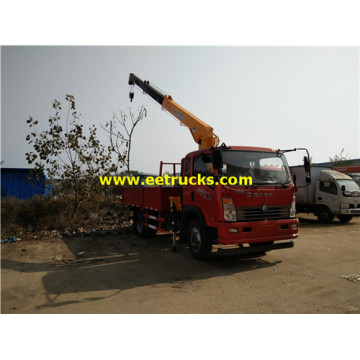 SINO 4ton Telescopic Boom Truck Cranes