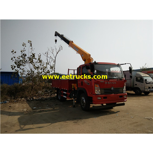 SINO 4ton Telescopic Boom Truck Cranes