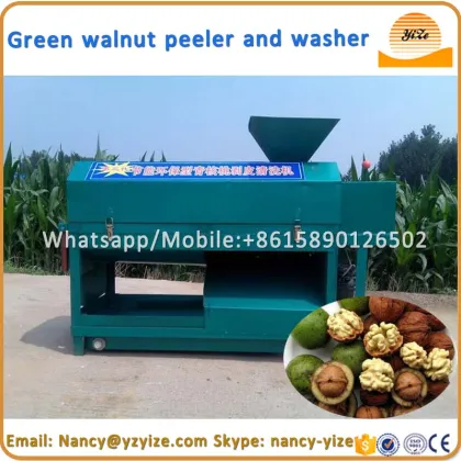 Green Walnut Nuts Peeler and Cleaner Machine for Sale