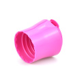 24/410 28/410 Cosmetische verpakking Roze kleur Pet Bottle Plastic Madsstoelvormige flip top Disc Top Cap