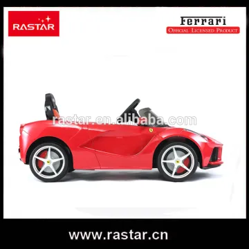 Rastar kids toys electric baby licensed ride on car with remote control