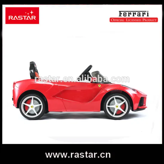 Rastar kids toys electric baby licensed ride on car with remote control
