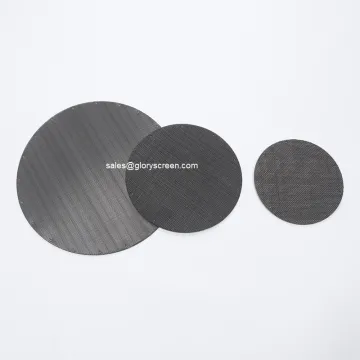 Black Wire Cloth Filter Disc for Industrial Use