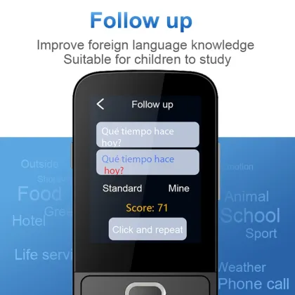 T10 Portable Smart Voice Translator - 137 Languages WiFi & Offline Translation