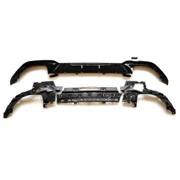 BMW 3 Series G20/G28 Upgrade: Rear Bumper Lip, Diffuser, and Exhaust Tips in Competitive Style
