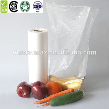 2017 Best selling food storage plastic bags embossed bags on roll