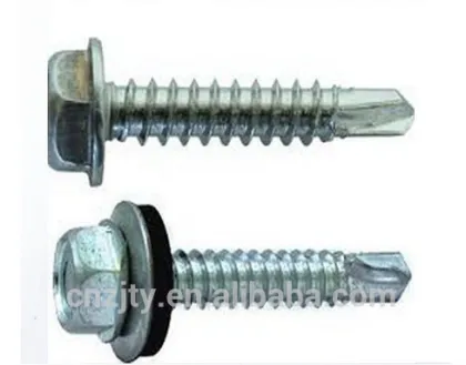 Self Drilling Screws, 7504K self Drilling screws with Bonded washer