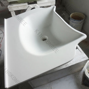 Solid Surface Bathroom Basin Countertop Basin Bathroom Wash Basins
