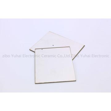 High sensitive piezoceramic plates 25x8x0.8mm