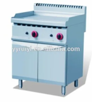 STANDING GAS GRIDDLE WITH CABINET