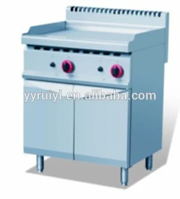 STANDING GAS GRIDDLE WITH CABINET