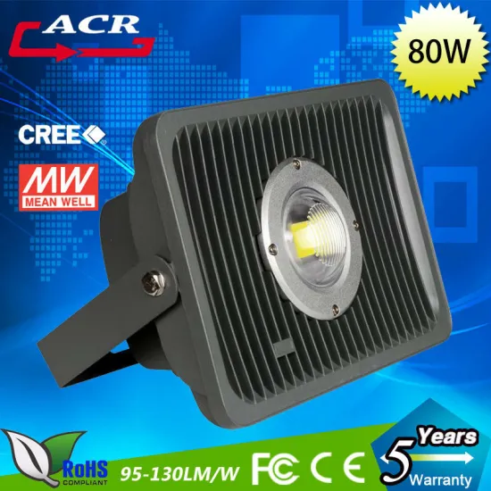 80w LED flood light with AC Voltage, ABA plastic with aluminum heat sink 80watt led flood light